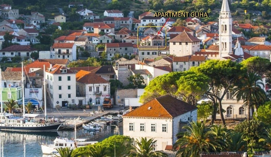 Apartment Gliha Jelsa  Εξωτερικό φωτογραφία